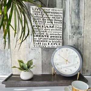 🌴 Motivating Wall Art - Live Your Dream Follow Your Heart by Louise Carey